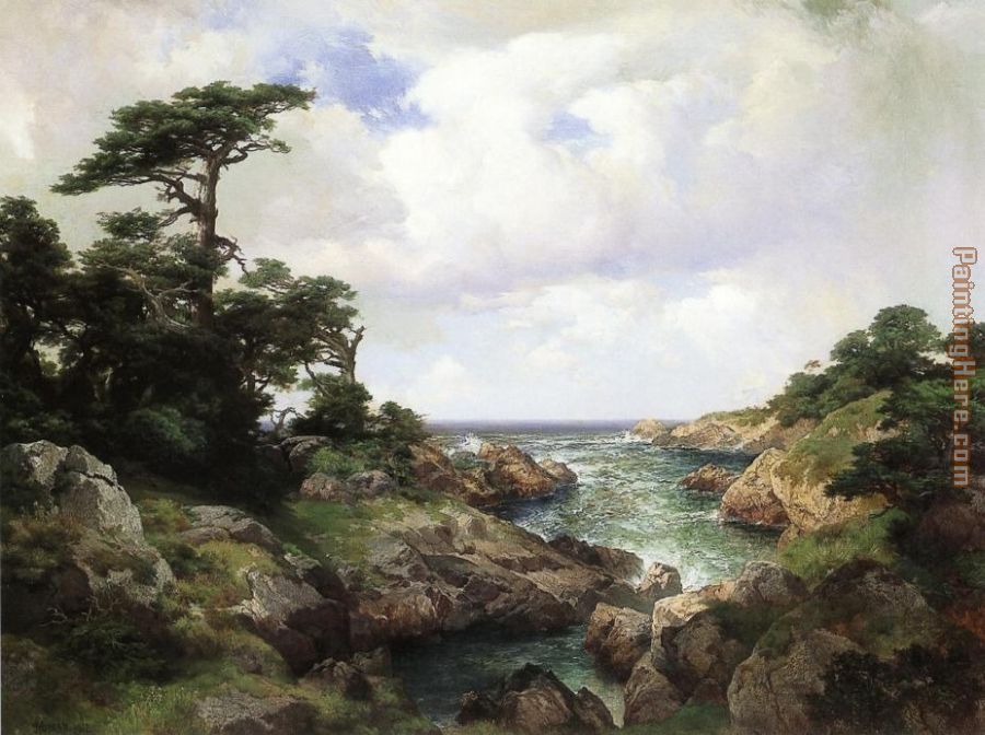 Thomas Moran Monterey Coast I